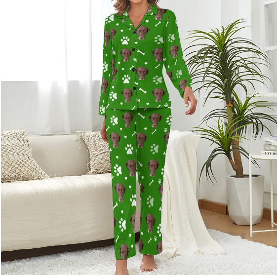 Women Pet Pajamas - Green